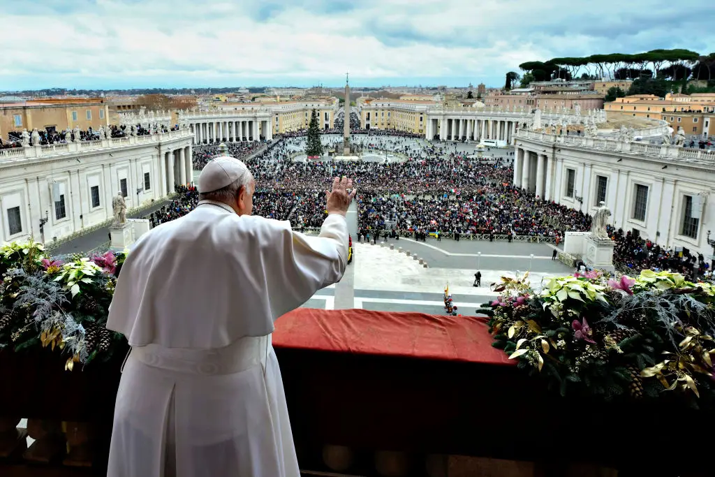 The conclave is a highly secretive process to choose a new pope, which has been revealed following the death of Pope Francis (Vatican Media via Vatican Pool/Getty Images)