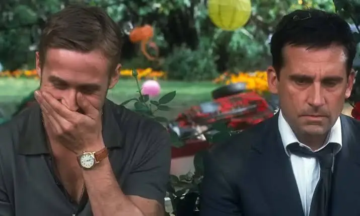 Yes, this is the film which gave us THAT Ryan Gosling reaction gif (Warner Bros)