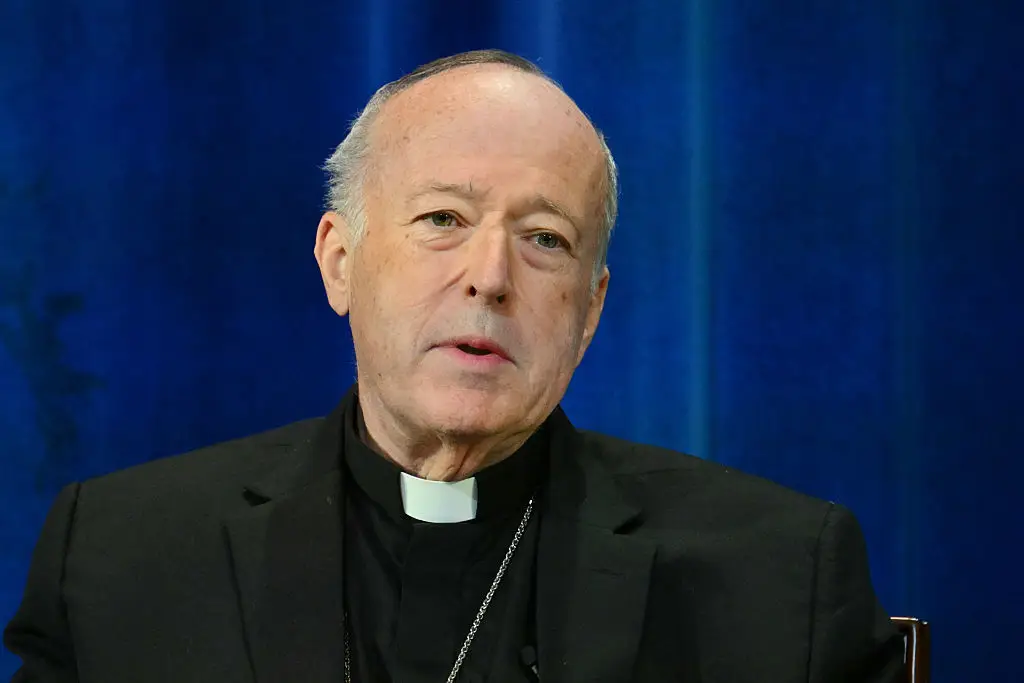 Cardinal Robert McElroy announced the news of Rossetti's dismissal in a statement this week (ALBERTO PIZZOLI/Getty Images)