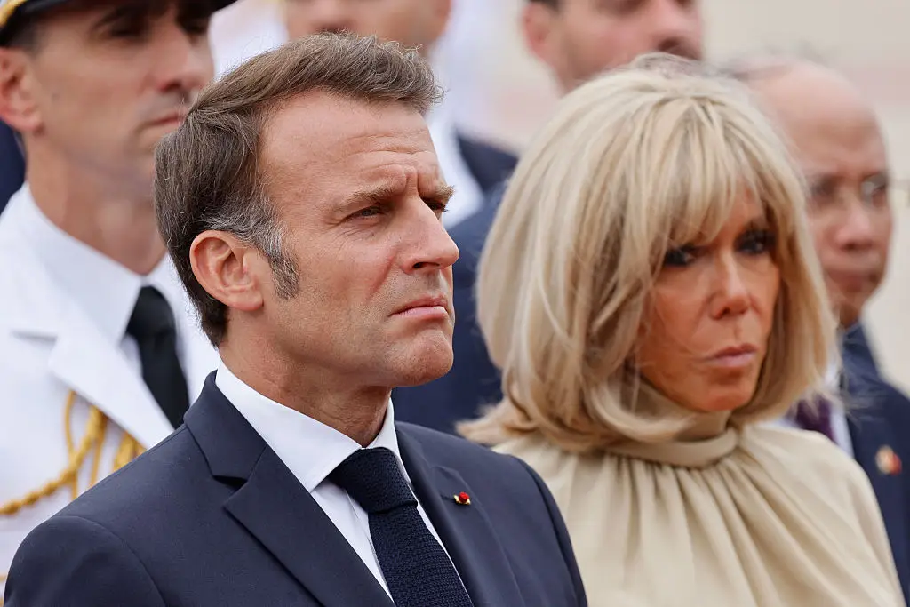 Macron was just 15 when he met who would be his future wife, who was 39 at the time (LUDOVIC MARIN / Contributor / Getty Images)