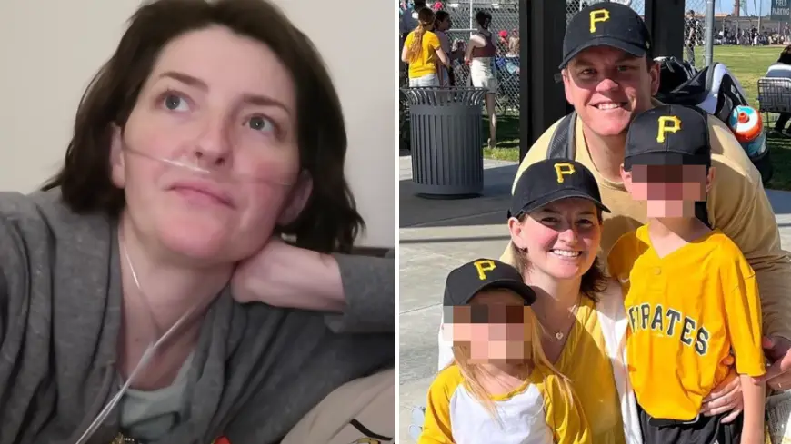 Mum given less than a year to live forced to tell two young children she’s dying