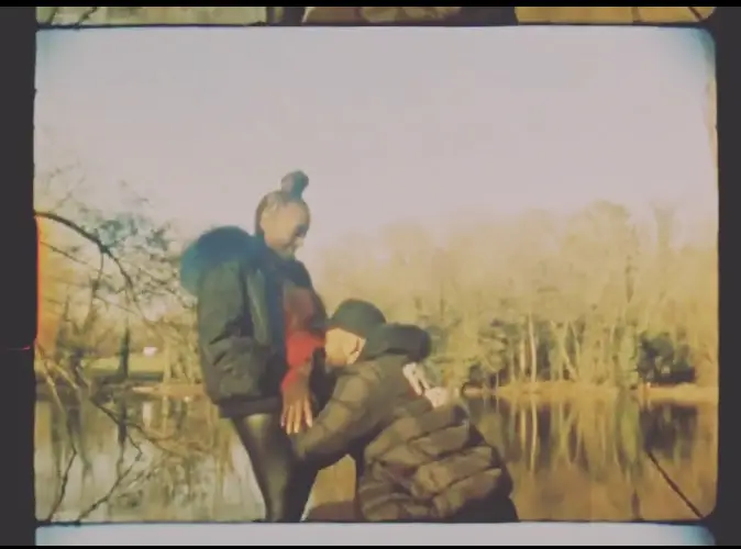 Alexandra shared the news on Insta (