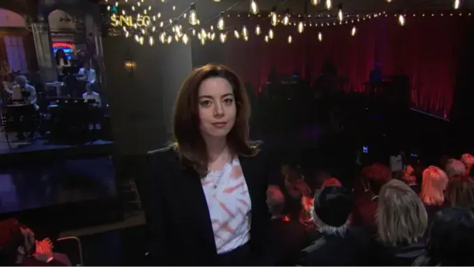 Aubrey Plaza fans ‘spot’ heartbreaking detail in her outfit during unexpected SNL appearance after husband’s tragic death