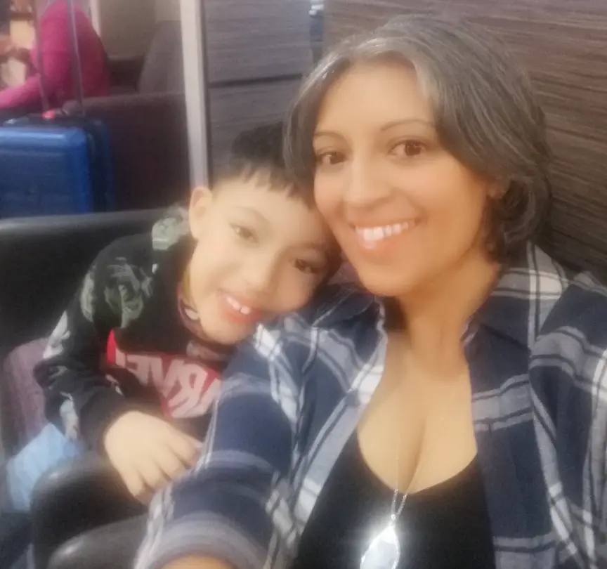 Asha's son is now thriving.