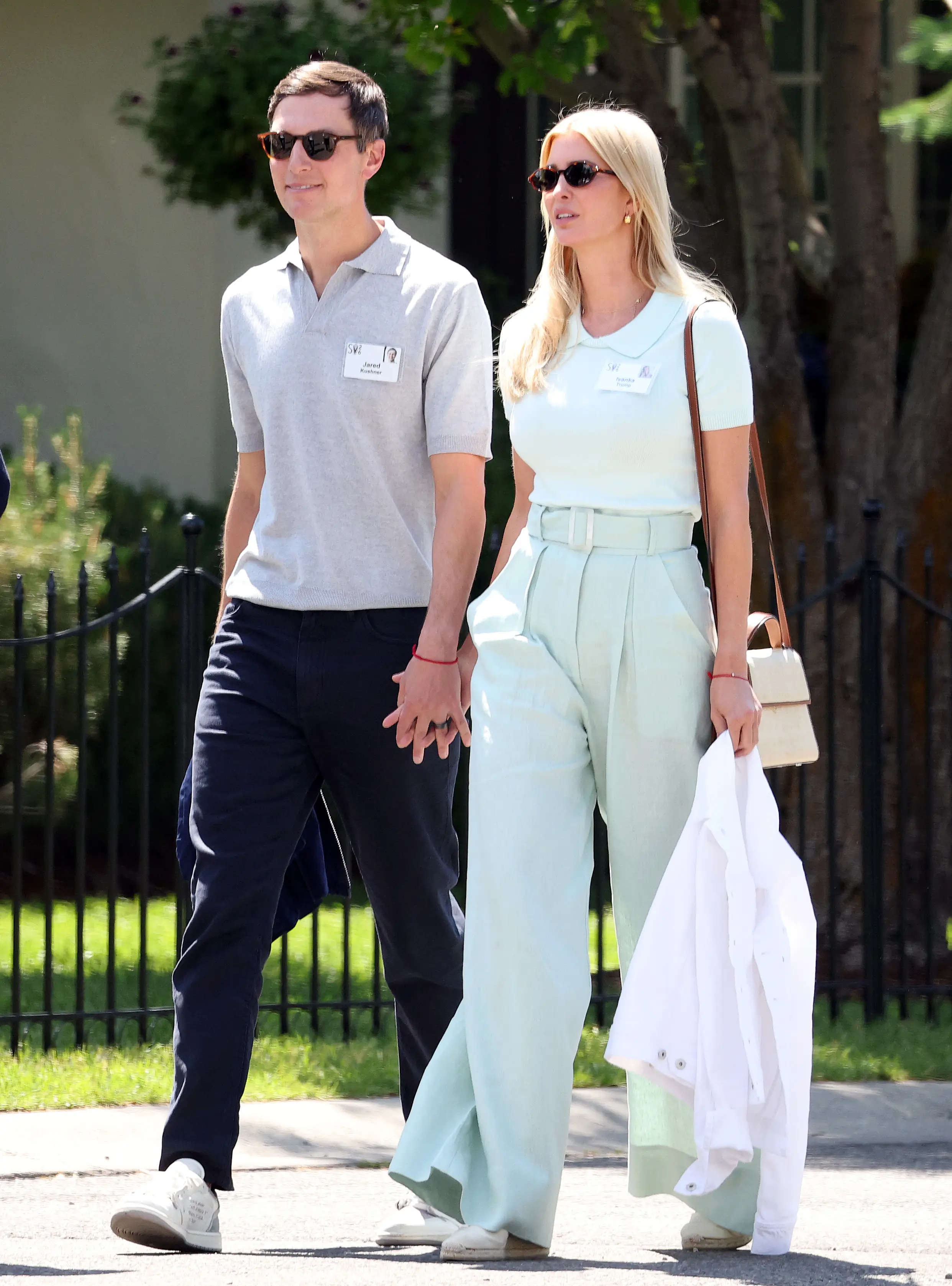 Ivanka recalled her first experience on the island (Kevin Dietsch/Getty Images)