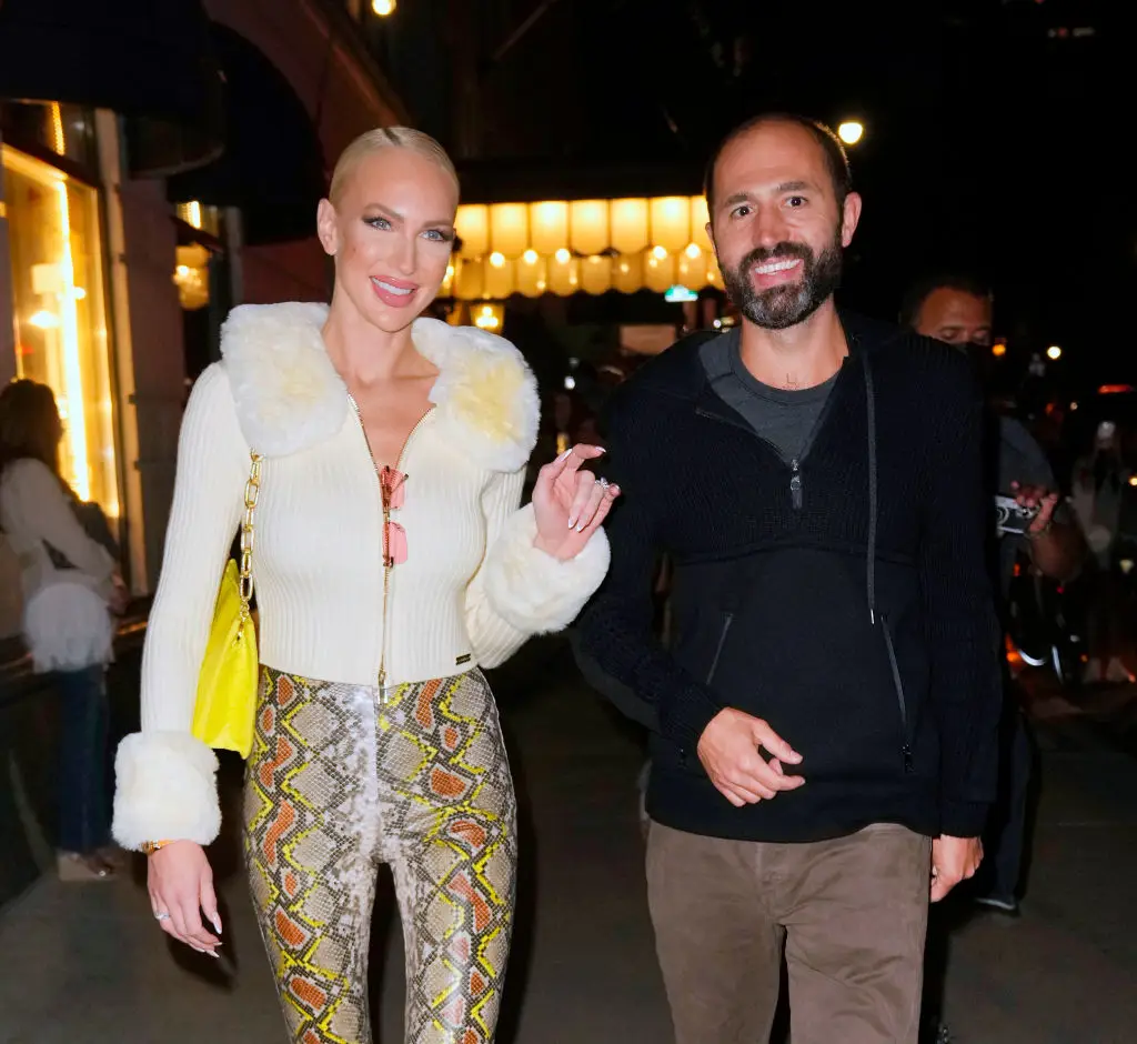 Christine and Christian began dating in 2018 and welcomed their son in 2021. (Gotham/GC Images)