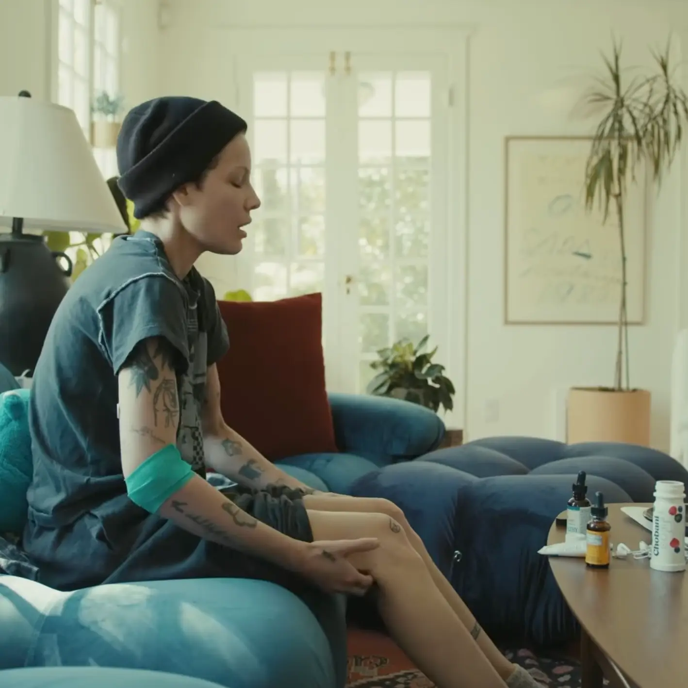 The singer broke the news of her health battle on social media. (Instagram/@iamhalsey)