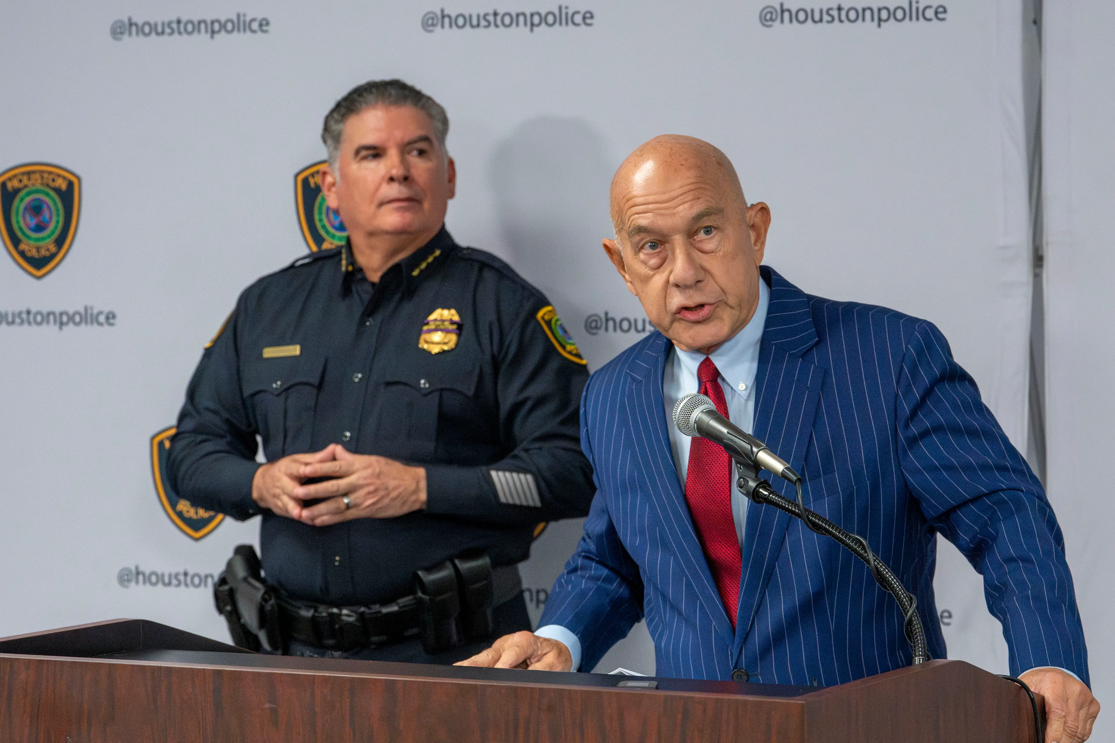 Whitmire previously attempted to shut down speculation (Kirk Sides/Houston Chronicle via Getty Images)
