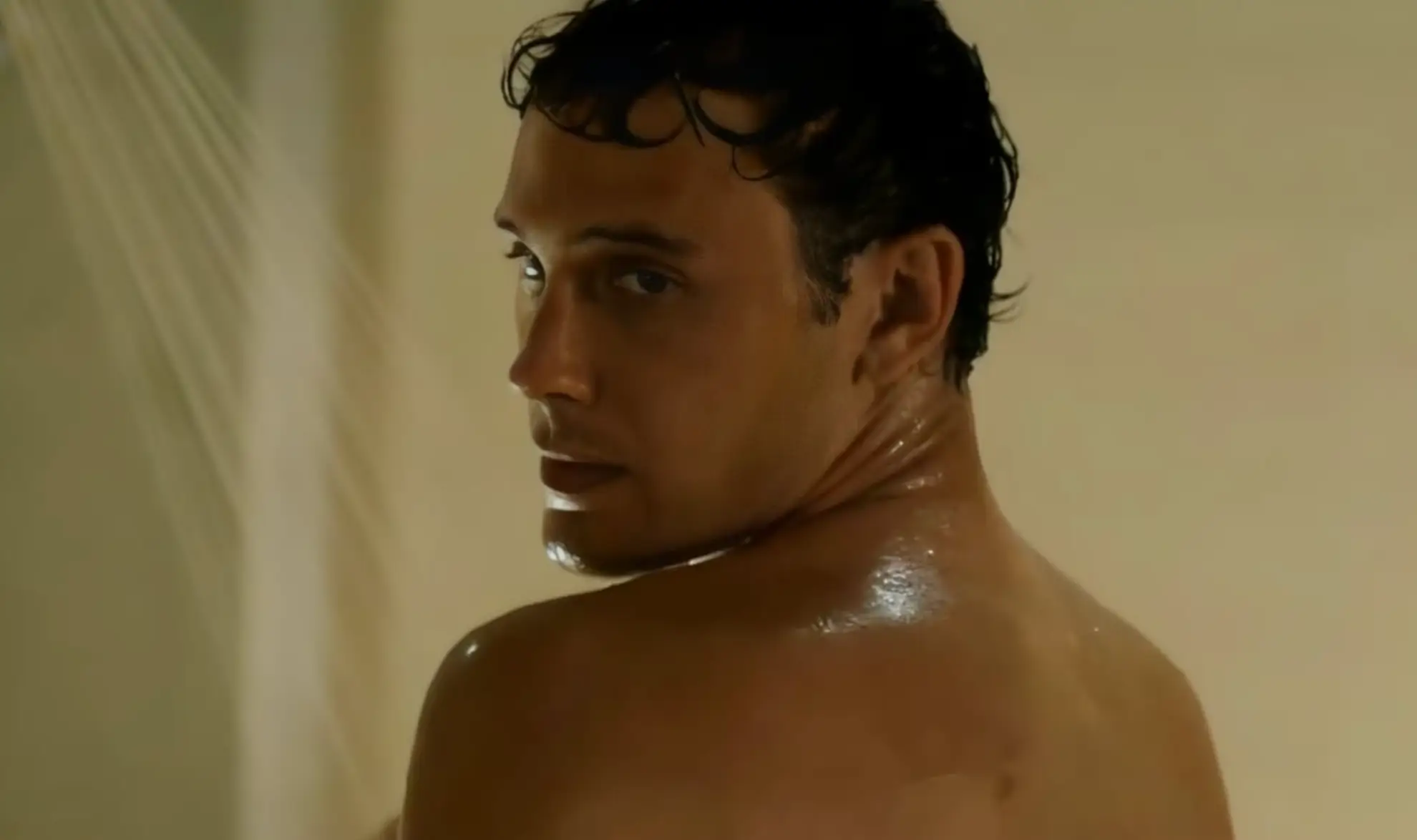 Cooper Koch has opened up about the full-frontal shower scene in Monsters (Netflix)