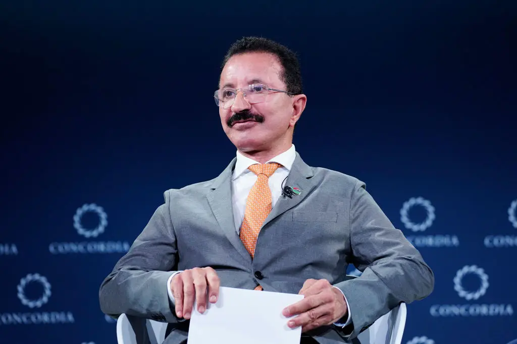 Dubai-based billionaire business Sultan Ahmed bin Sulayem is the second person to have their name unsealed (Riccardo Savi/Getty Images)