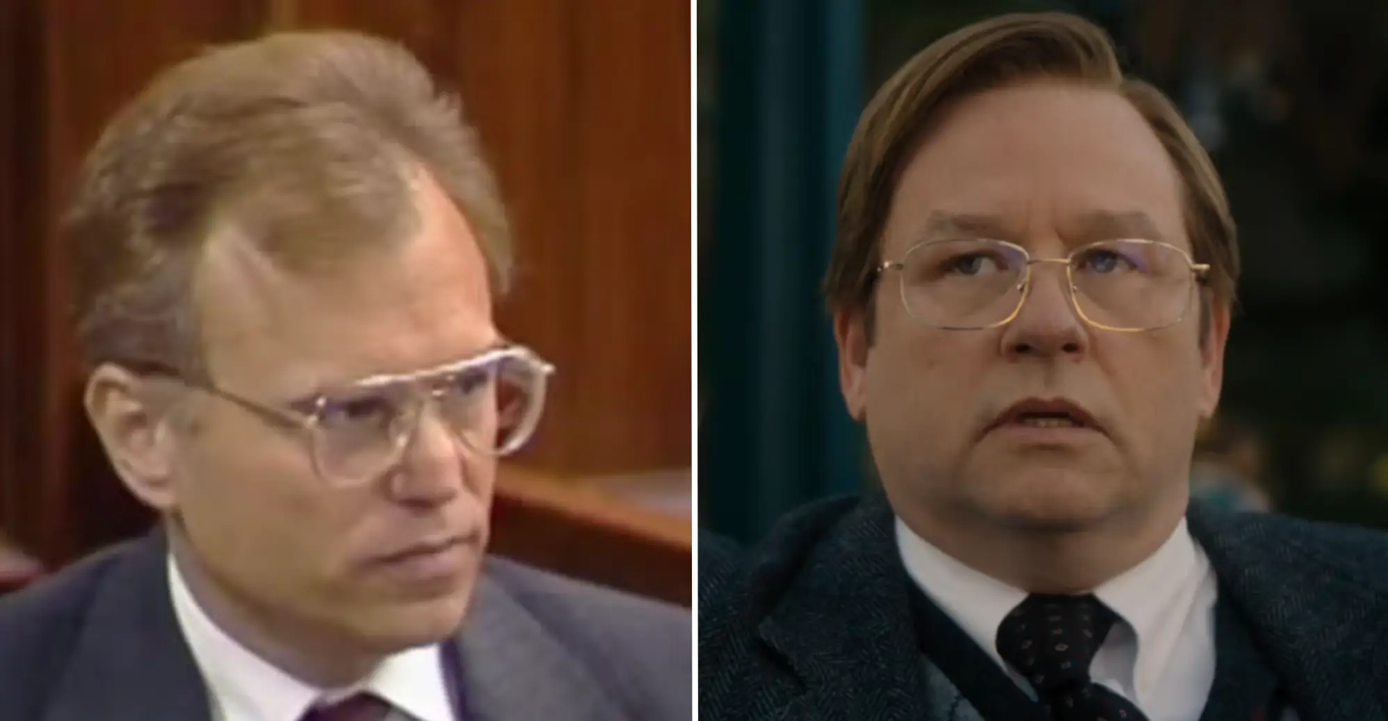 Dallas Roberts plays Dr J Oziel (Court TV/Netflix)