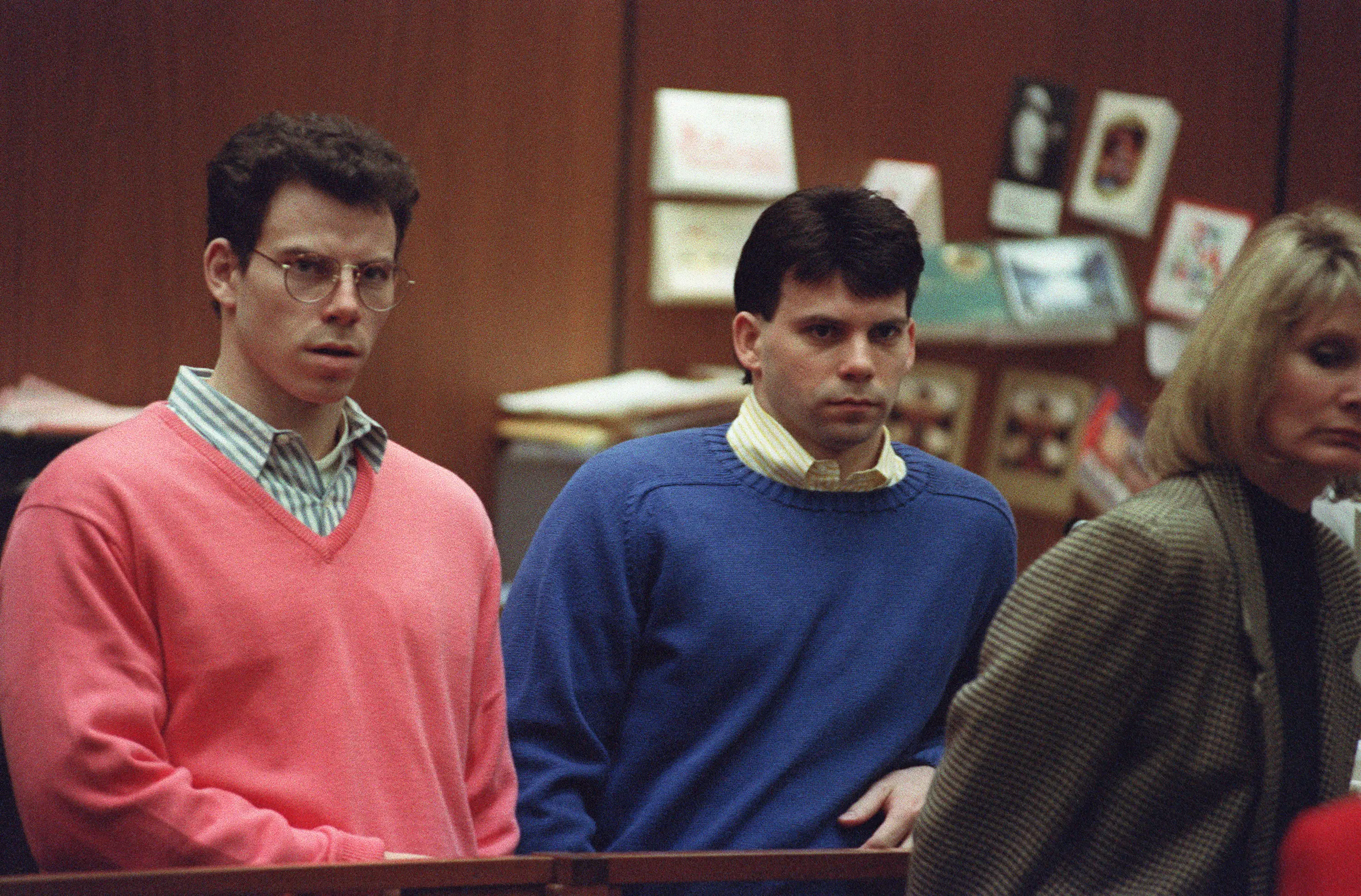 The Menendez brothers were jailed in 1996 (VINCE BUCCI/AFP via Getty Images)