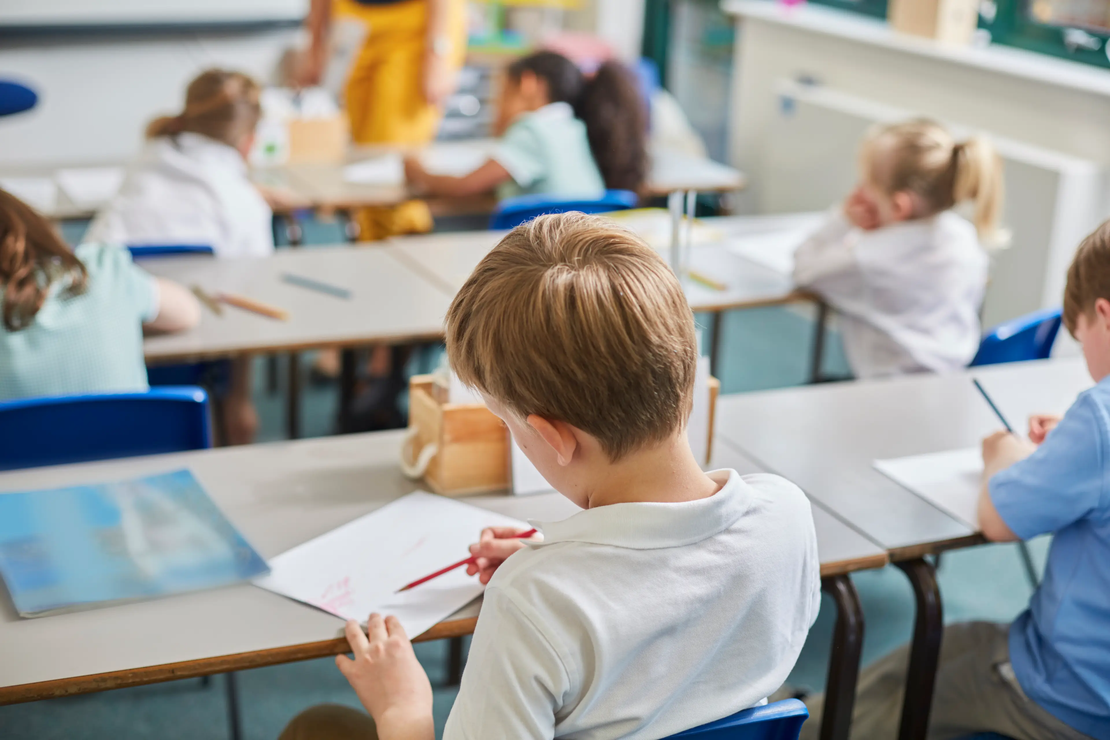 A study showed that the rate of children being removed from school without permission is higher than pre-pandemic levels. (Sydney Bourne/Getty)