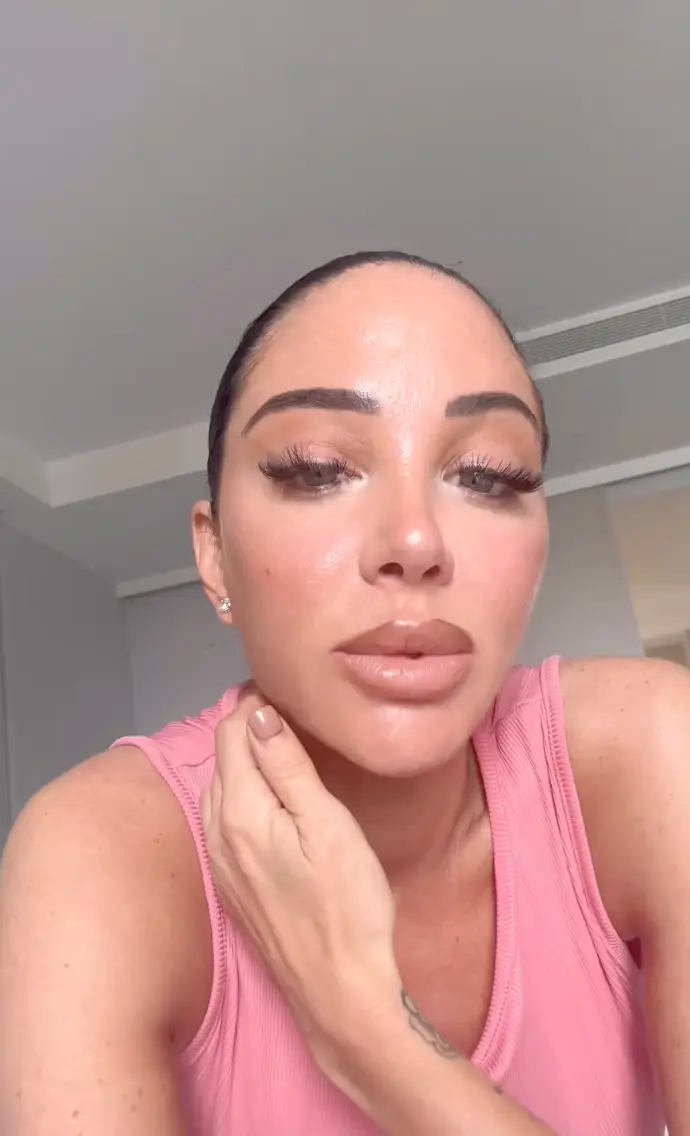 Tulisa was voted off I'm A Celebrity on Monday's episode (Instagram/@tulisacontostavlos)