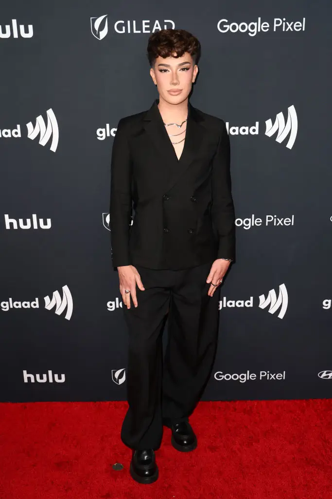 James Charles has come under fire this week for a video he made about a Spirit Airlines worker (Joe Scarnici/Getty Images)