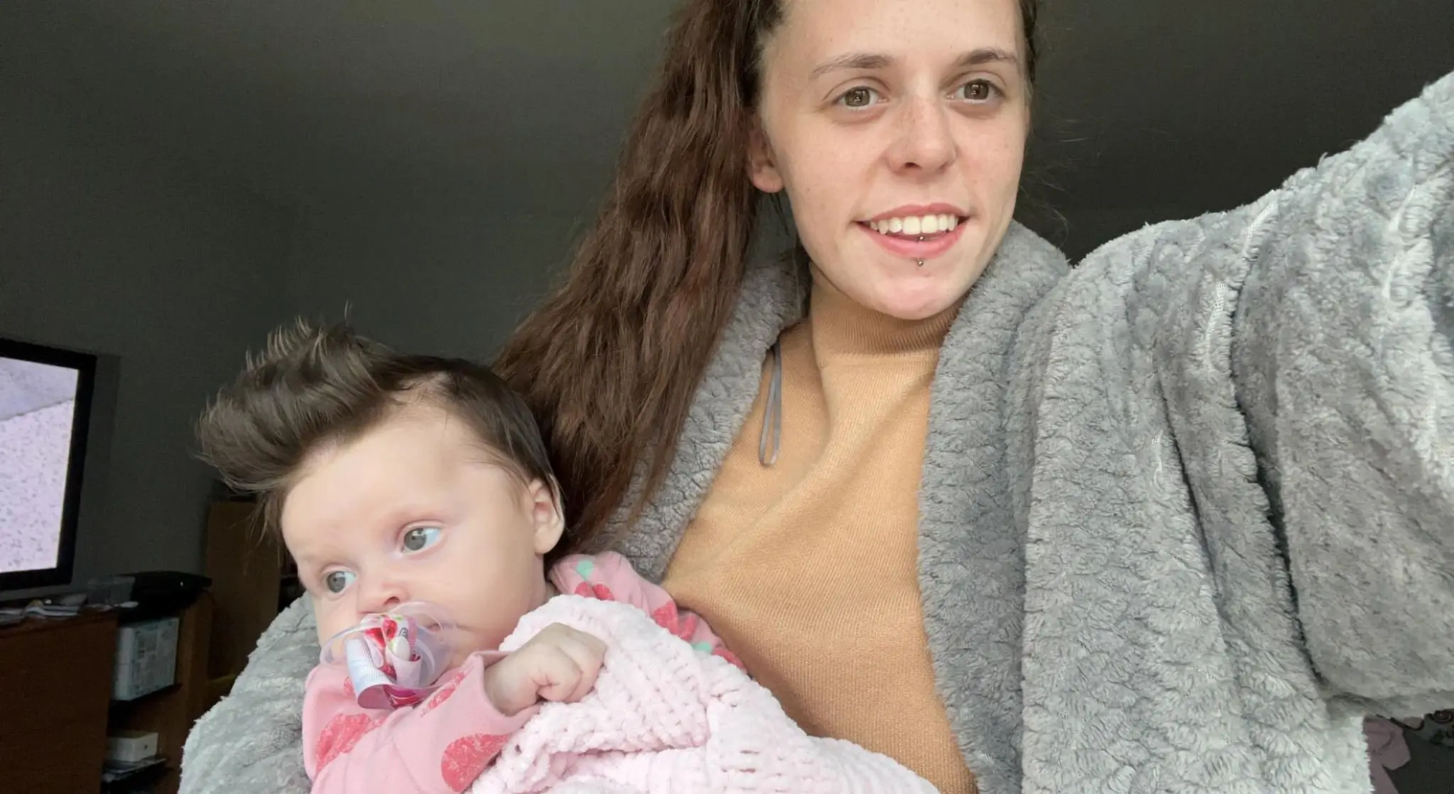 Hallie's brother calls her 'Hulk' because of her hair.