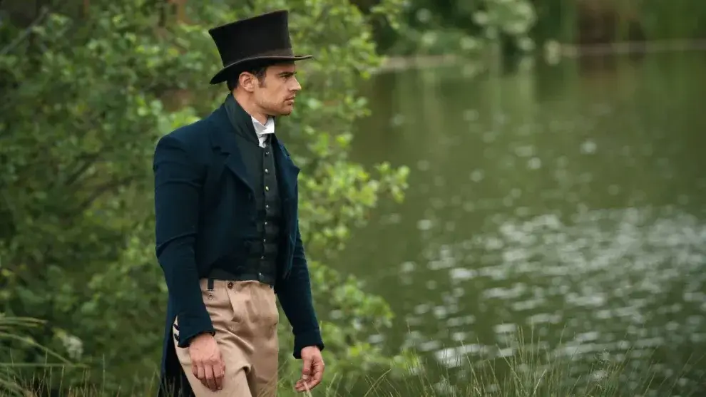 Theo James featured in the first season (ITV)