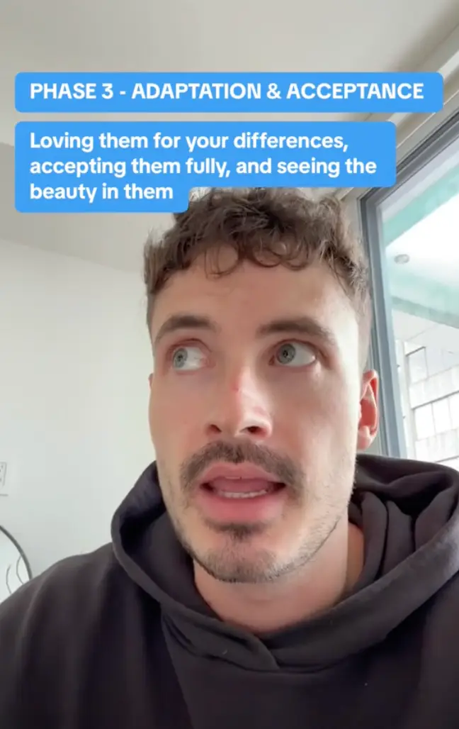 Stage three is all about 'adaptation and acceptance'.