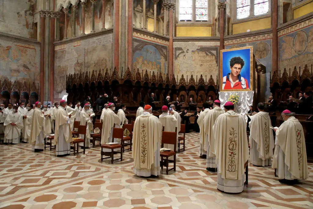 The canonisation of the teenager has been postponed (Vatican Pool/Getty Images)