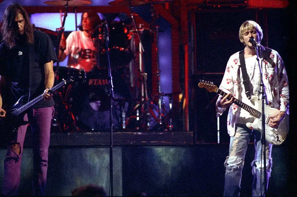 Nirvana performed one of their most controversial tracks (Jeff Kravitz/FilmMagic, Inc)