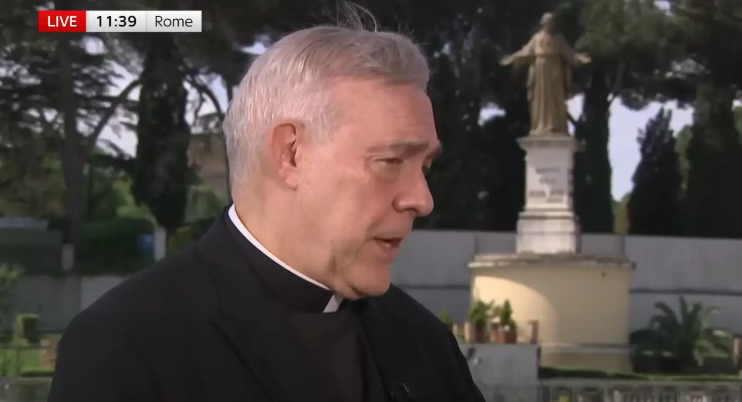 Robert Sirico is one of the 133 cardinal electors gathering to elect the 267th pope (Sky News)
