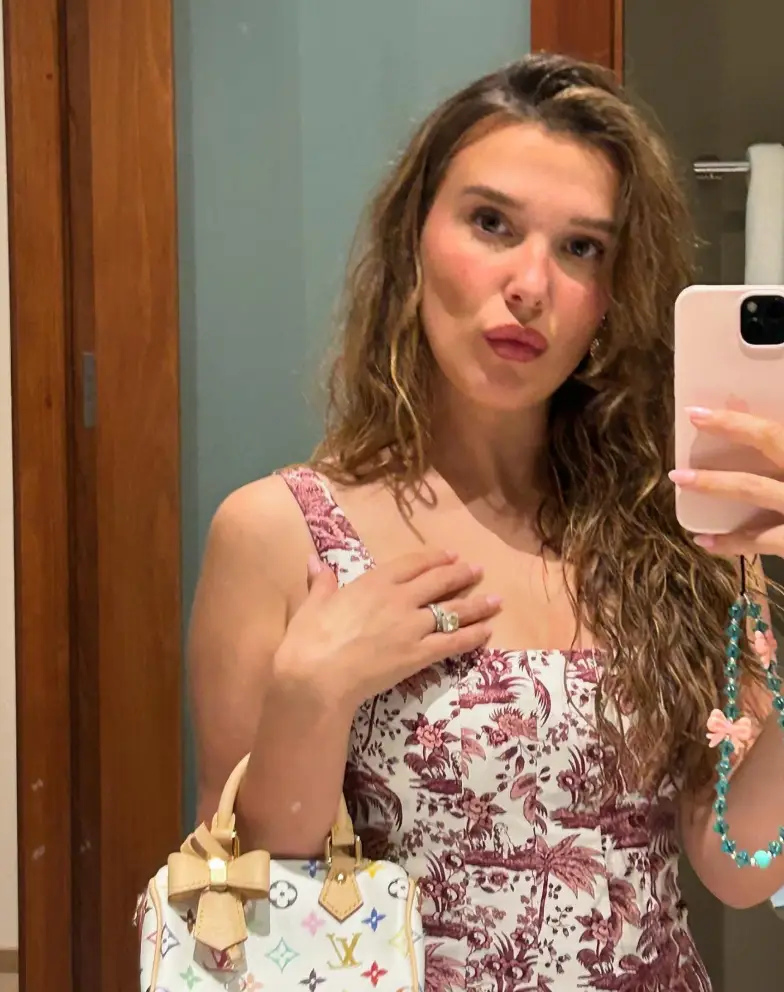 Brown has been criticised over her latest upload (Instagram/@milliebobbybrown)