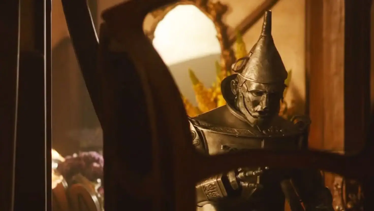 Wicked fans have been debating whether the reveal is a 'spoiler', considering the book came out in 1995 and the play in 2003 (Universal Pictures)