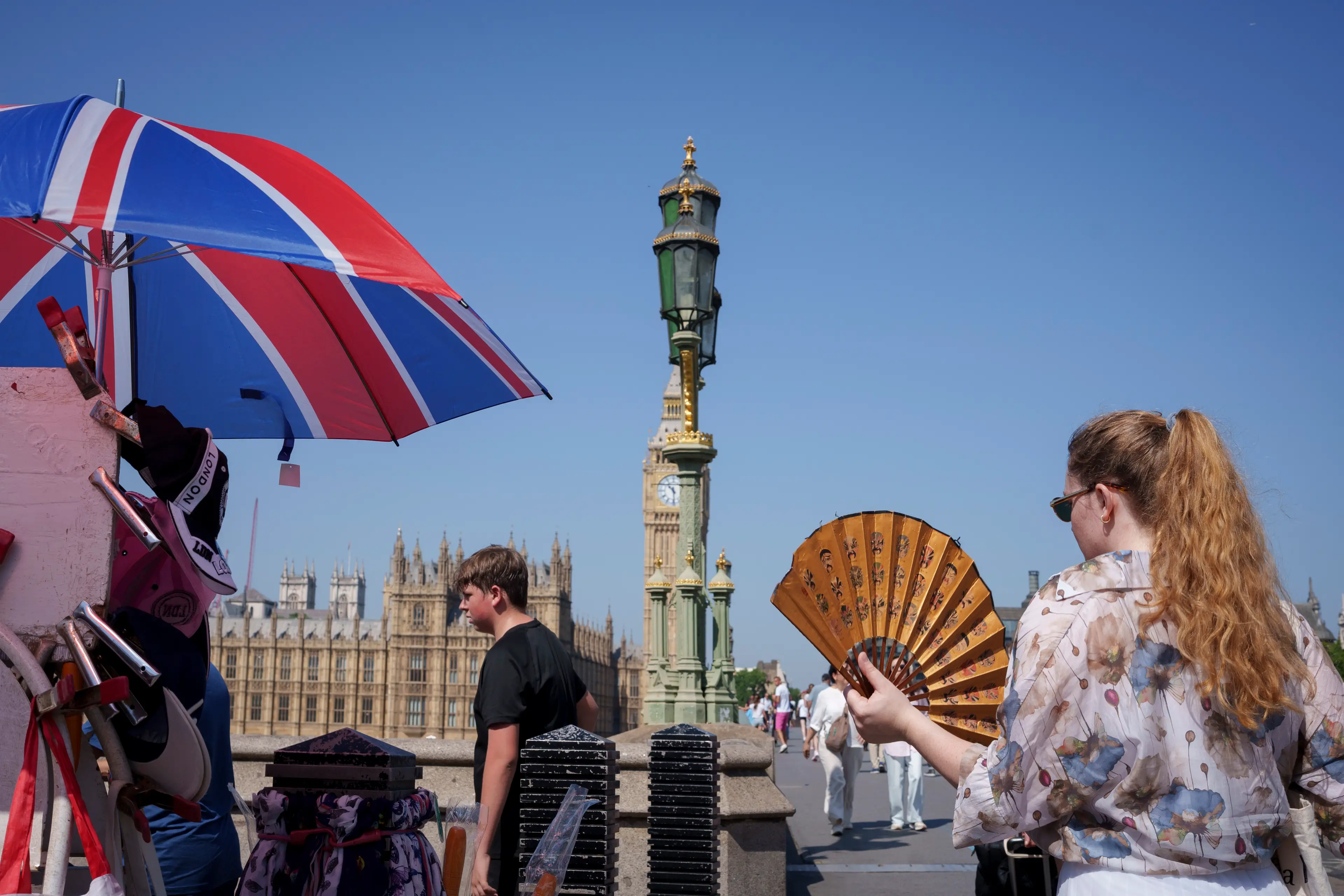 Temperatures on Wednesday broke a June record (Richard Baker / In Pictures via Getty Images)
