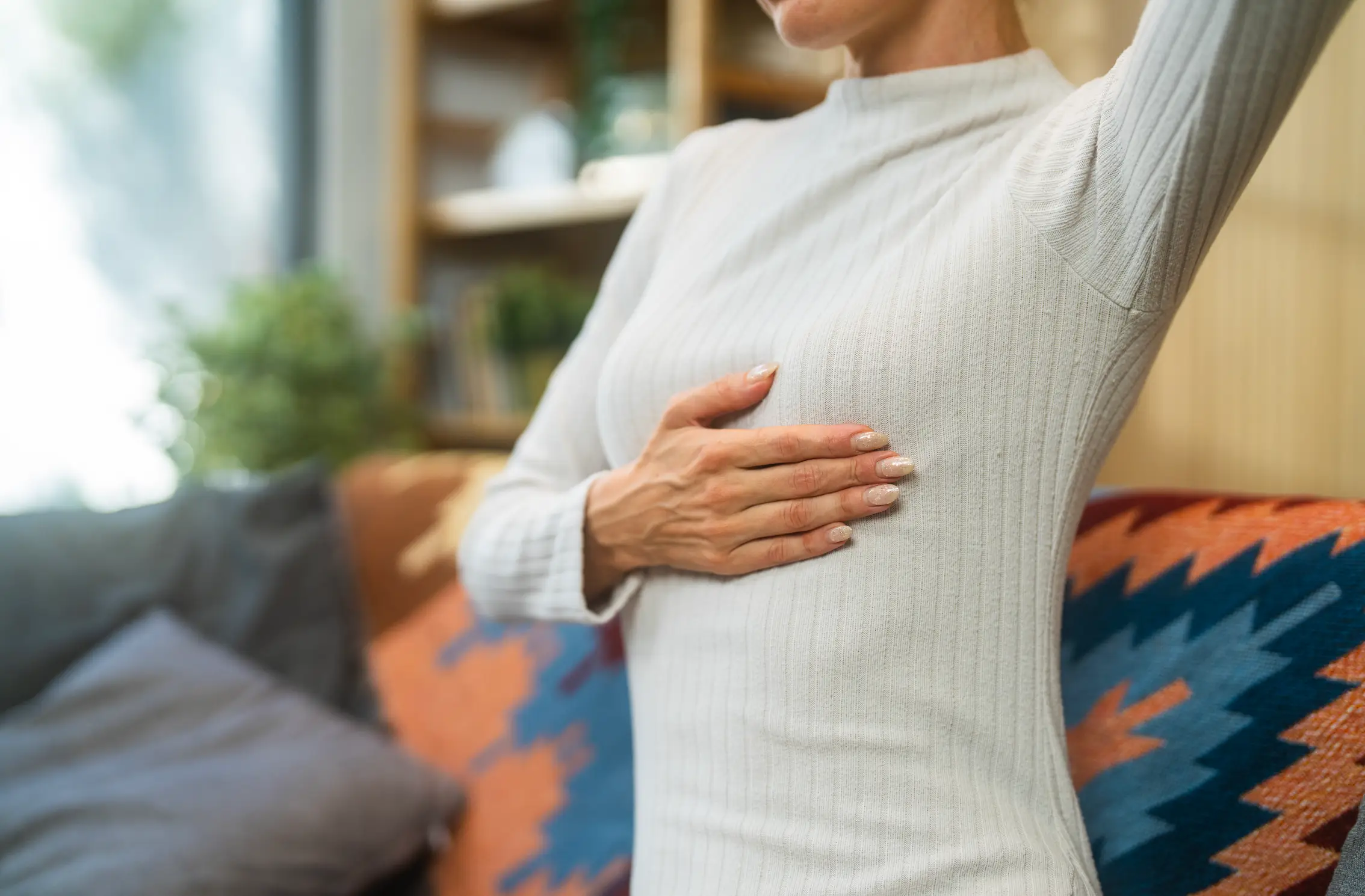 The most common indicator of breast cancer is a lump (Getty Stock Image)