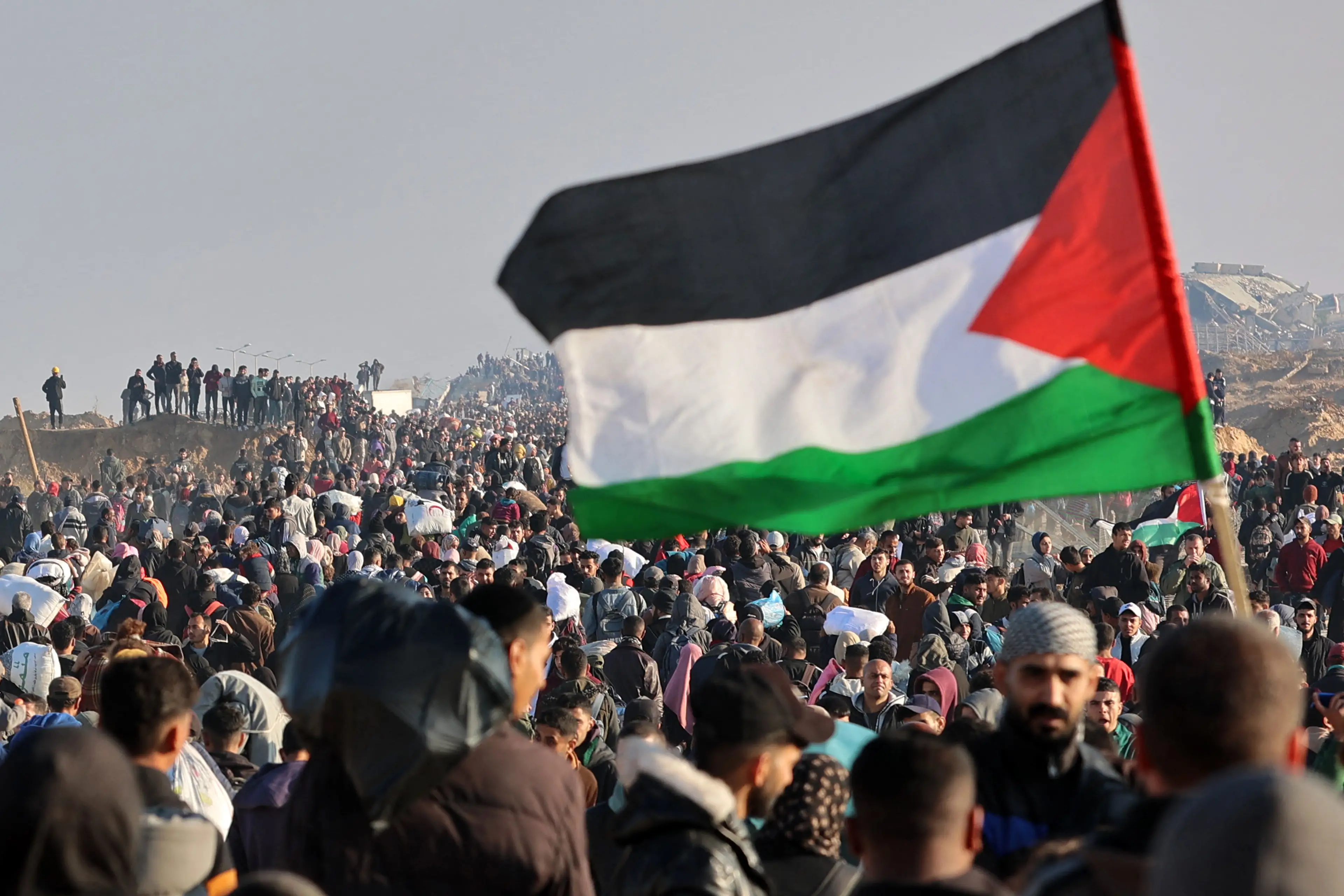 Macklemore criticised the Israeli government for its treatment of residents of Gaza (OMAR AL-QATTAA/AFP via Getty Images)