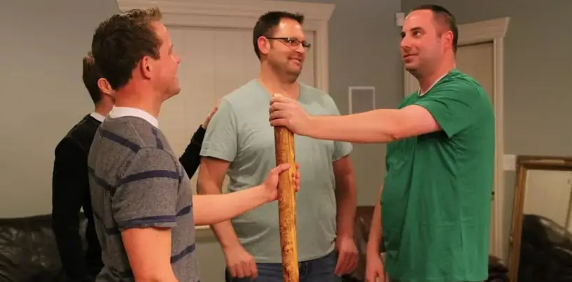 The show focuses on four men leading heterosexual lives to avoid exile (TLC)