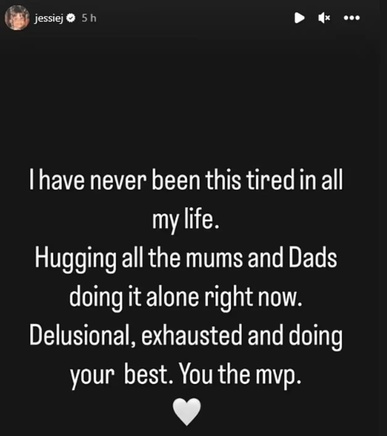 The singer opened up about her lack of sleep.