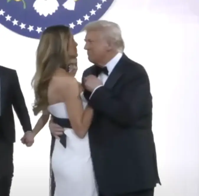 A body language expert from Spin Genie revealed what Melania was feeling (NBC)