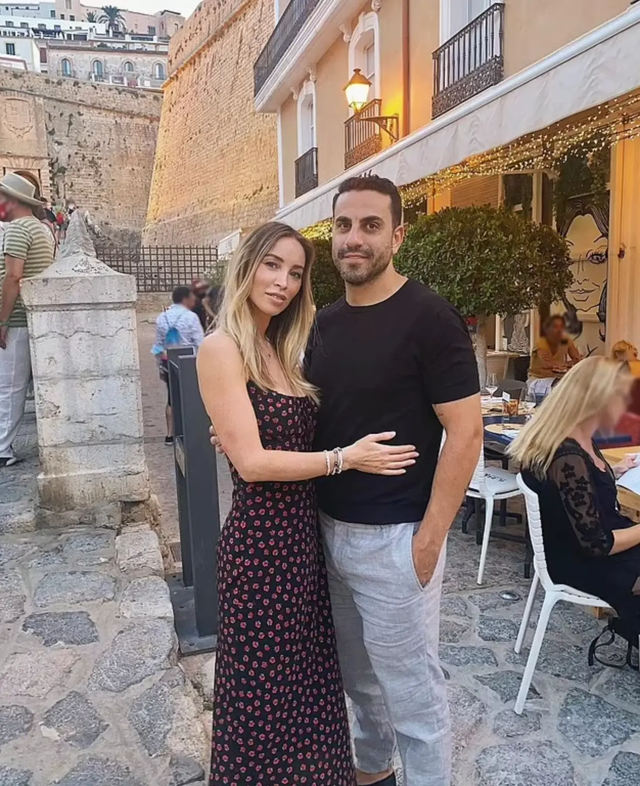 Lauren Pope and her ex Tony Keterman.