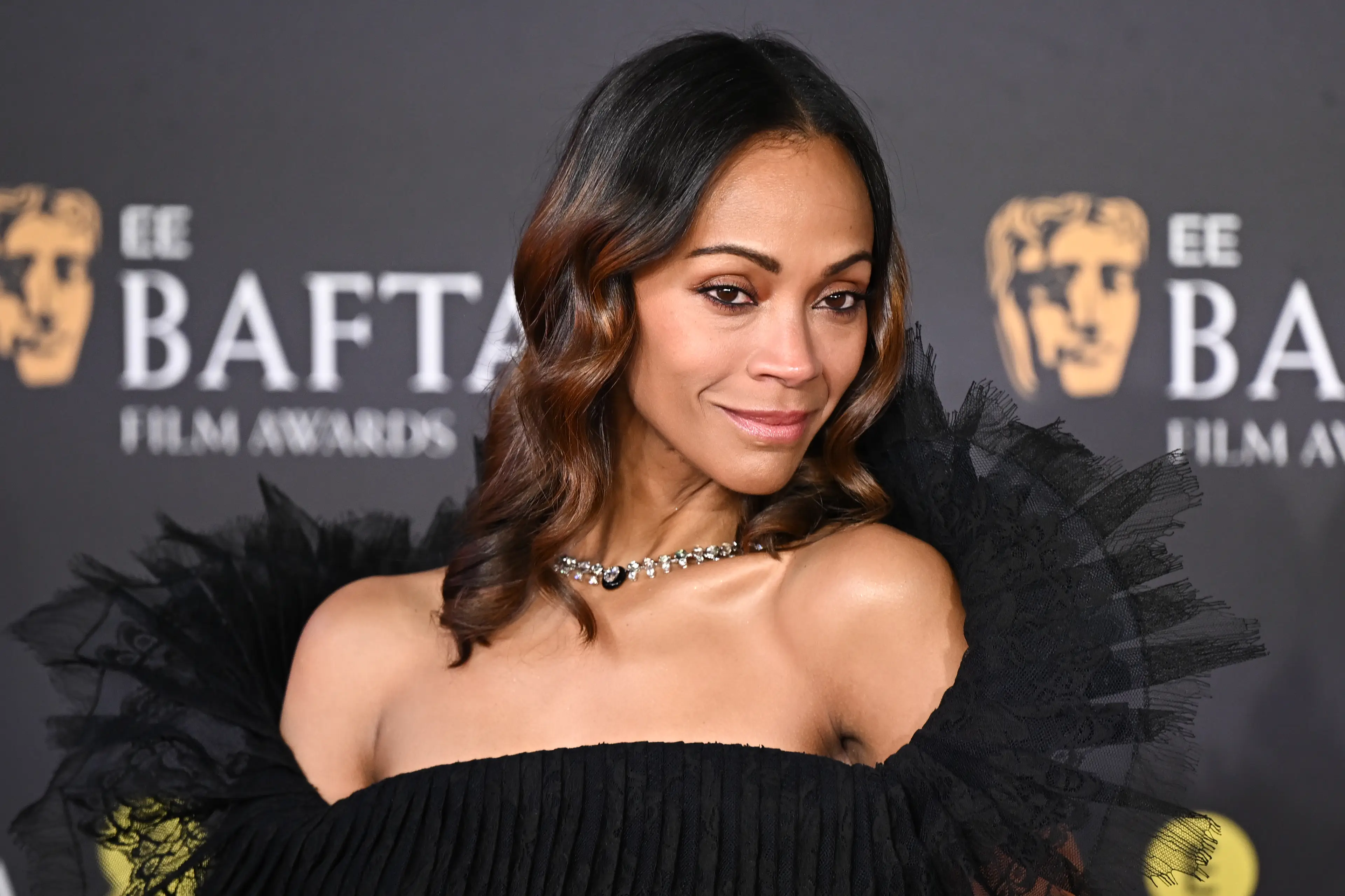 The actress won the award for her role in Emilia Pérez (Stephane Cardinale - Corbis/Corbis via Getty Images)