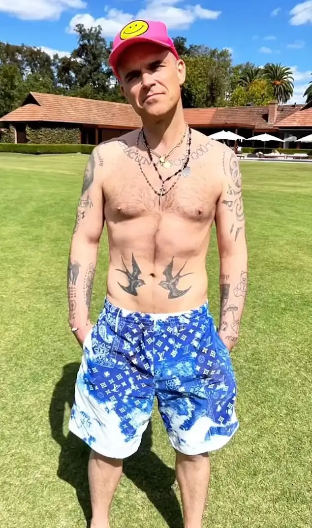 The former 'Take That' star suggested he’s as happy eating a tangerine as he is having sex with his wife.