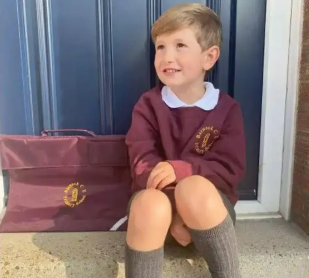 The child suffered a number of allergies (Family Handout)