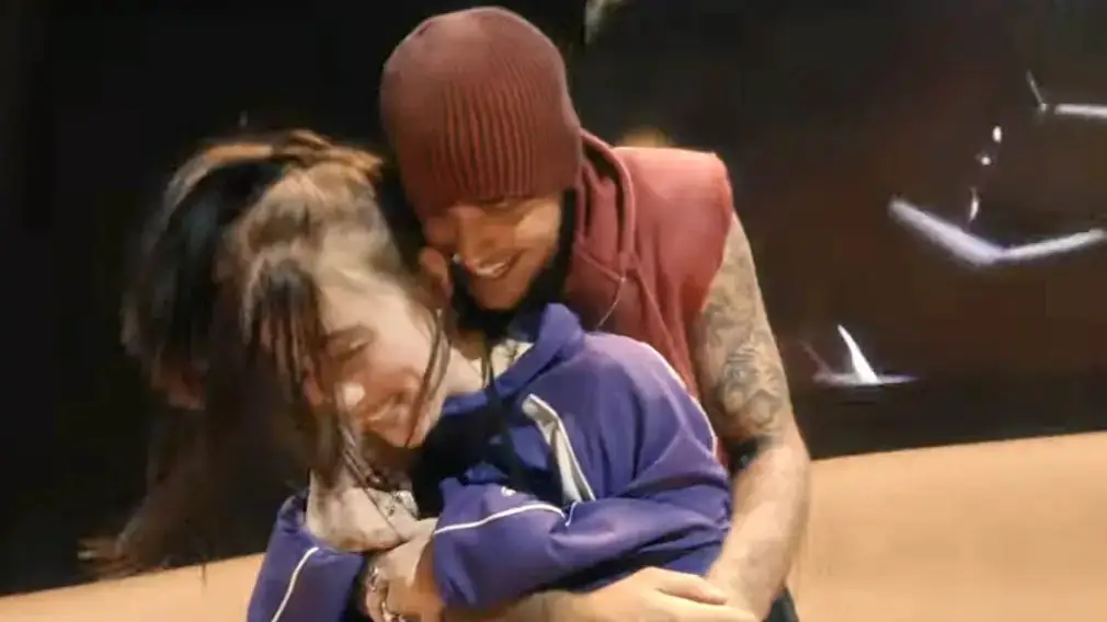 Fans were thrilled to see Billie Eilish onstage with Justin Bieber (youtube/@coachella)