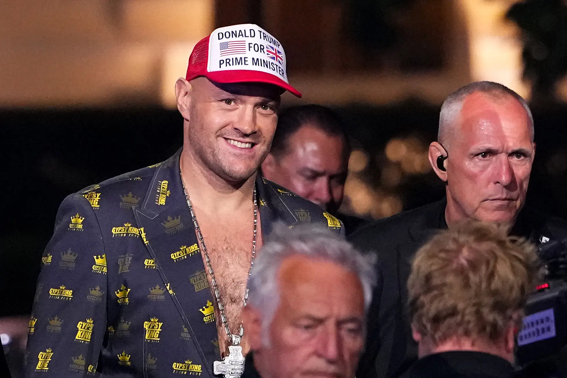 Tyson's cap surprised some onlookers (Jeff Bottari/Zuffa LLC)