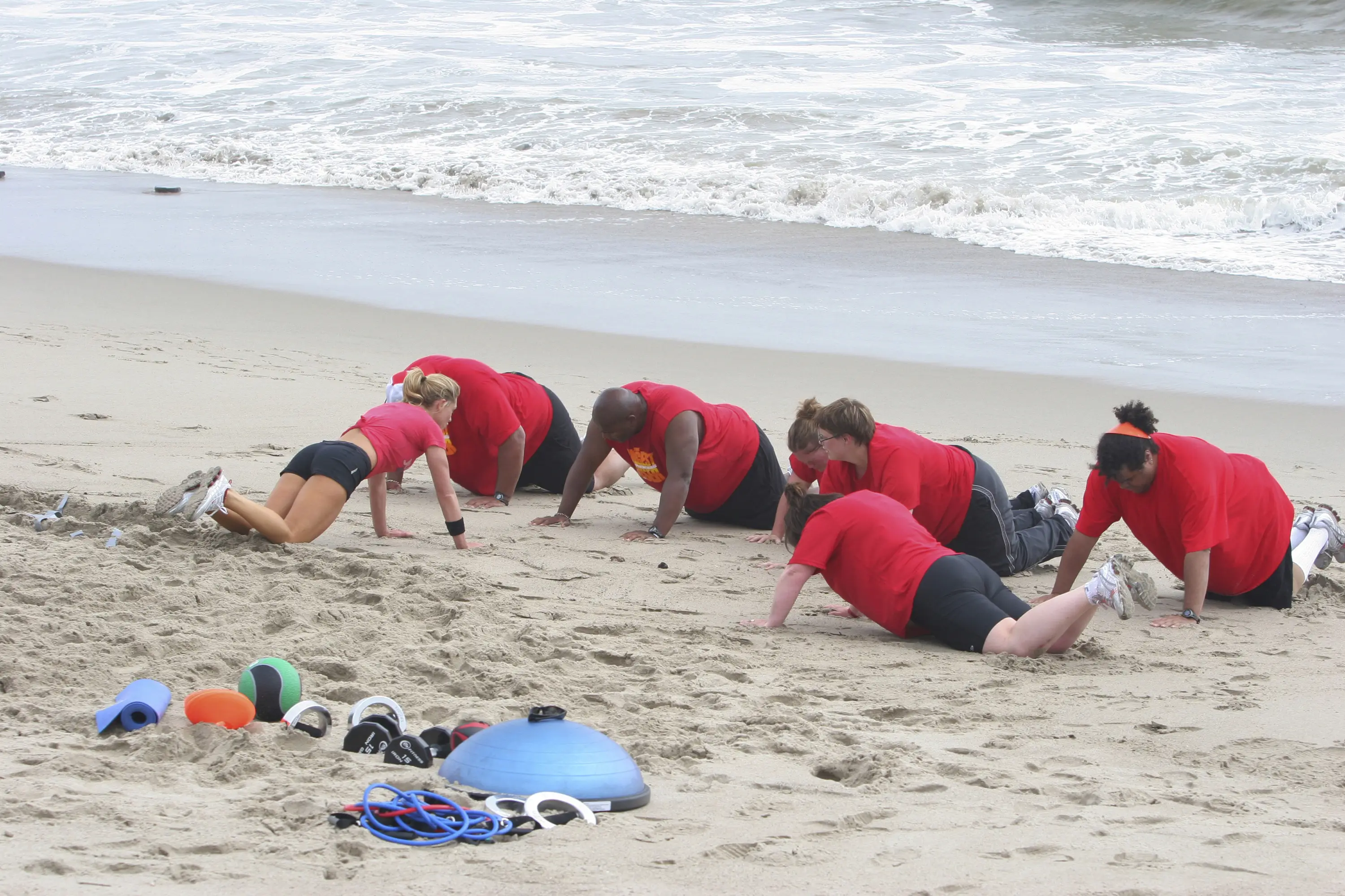 Contestants were pushed to their physical limits (Trae Patton/NBCU Photo Bank/NBCUniversal via Getty Images via Getty Images)