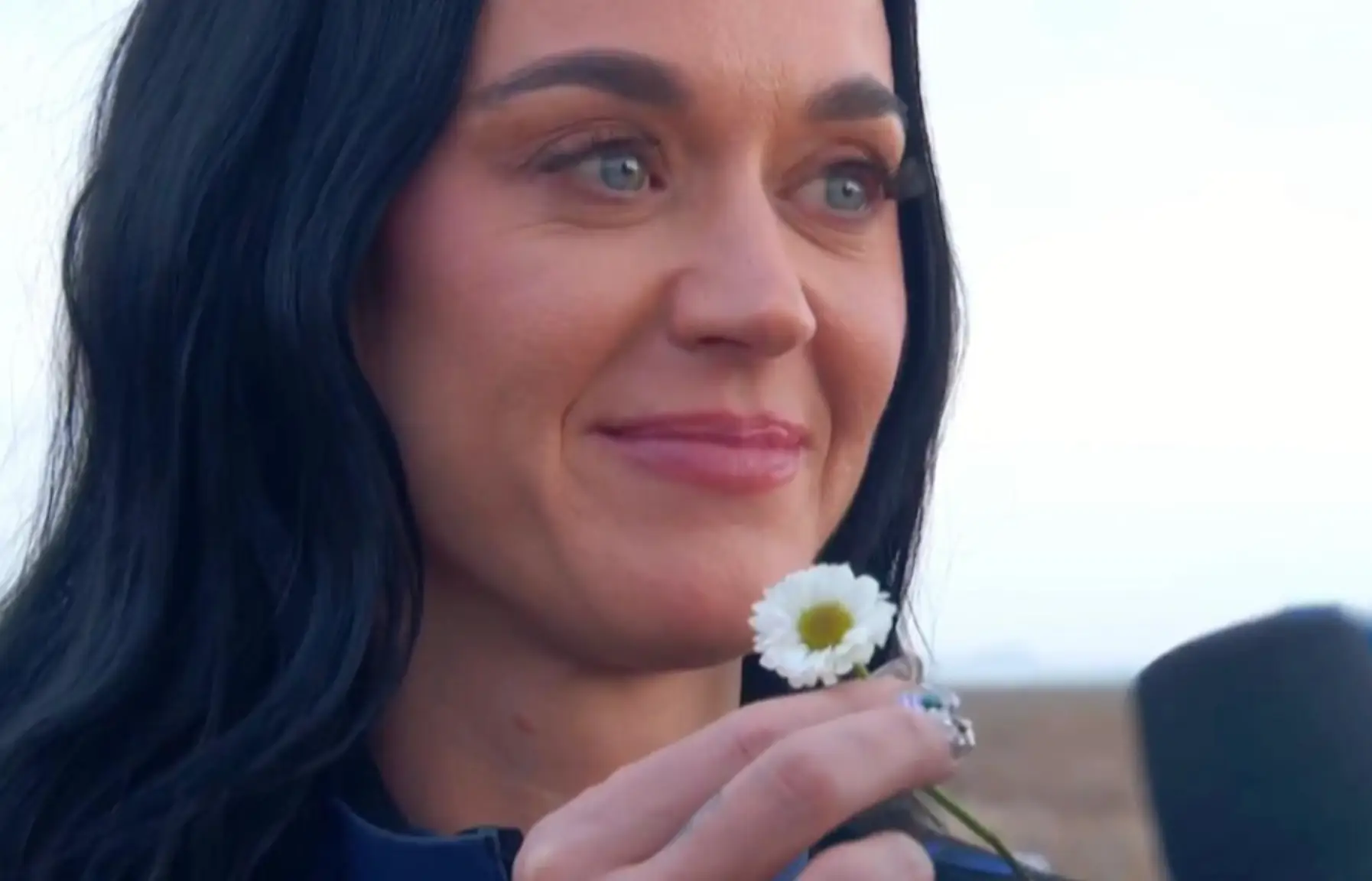 Katy Perry was also on-board the all-female spaceflight (Sky News)