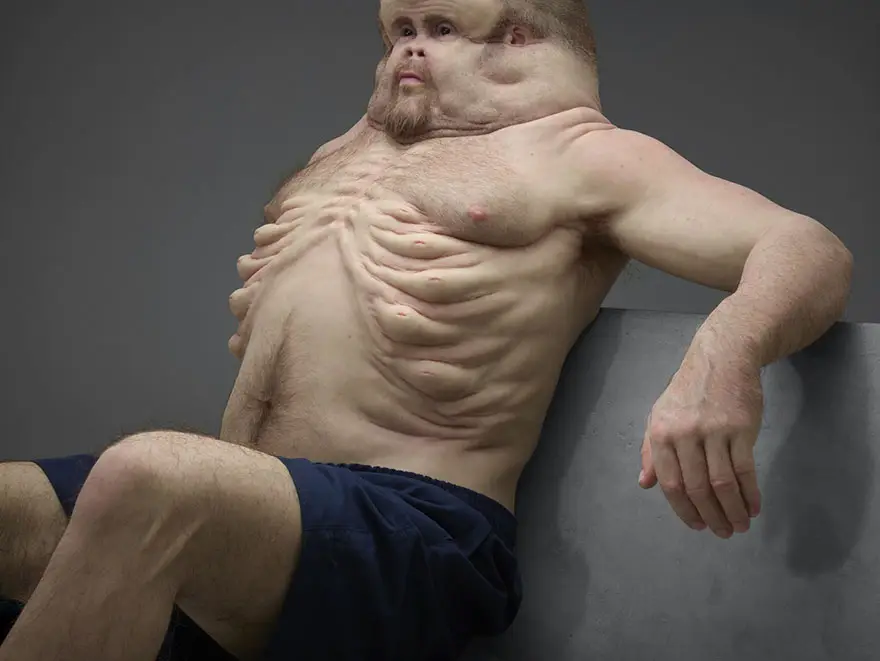 His body has been designed to handle the force of a crash  (TAC/Patricia Piccinini)