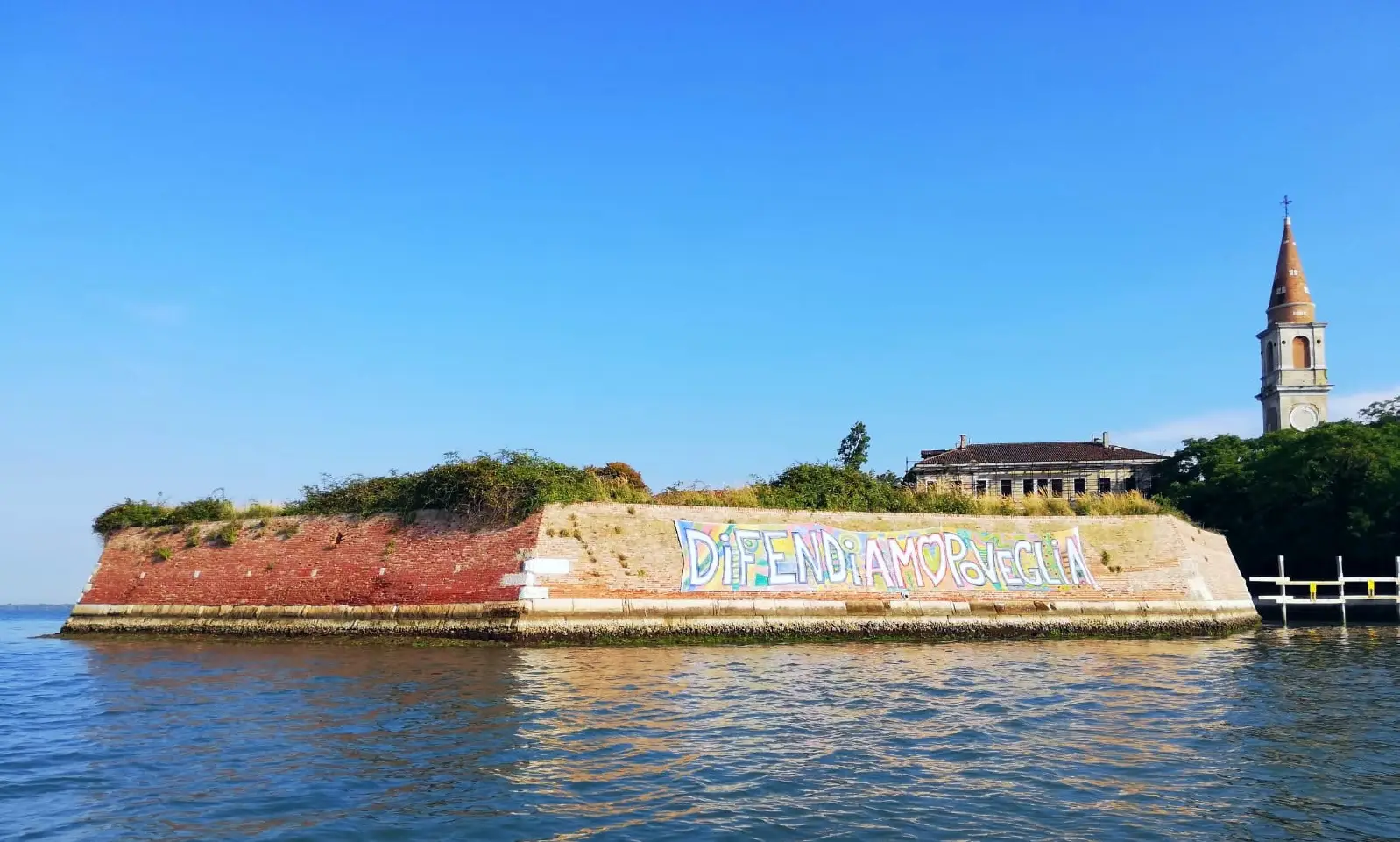 Poveglia per Tutti are turning it into a lagoon park (Facebook)