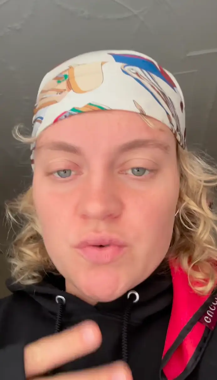 JoJo Siwa's partner, Kath Ebbs, has taken to Instagram to call out Mickey Rourke (Instagram/@kathebbs)