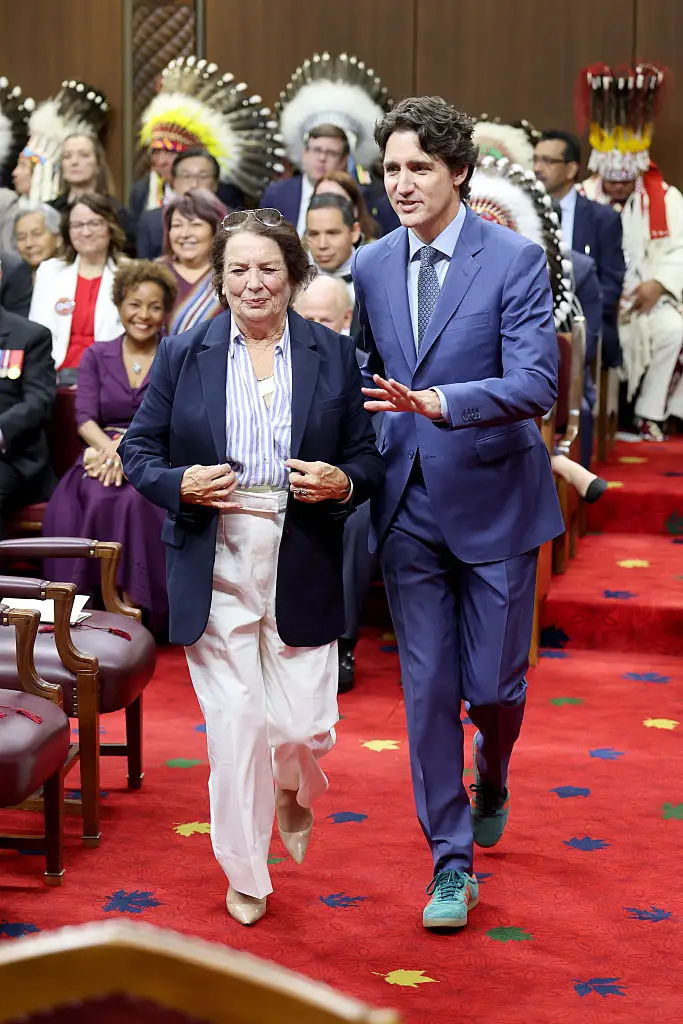 People were quick to comment on Trudeau's shoes (Chris Jackson - Pool/Getty Images)