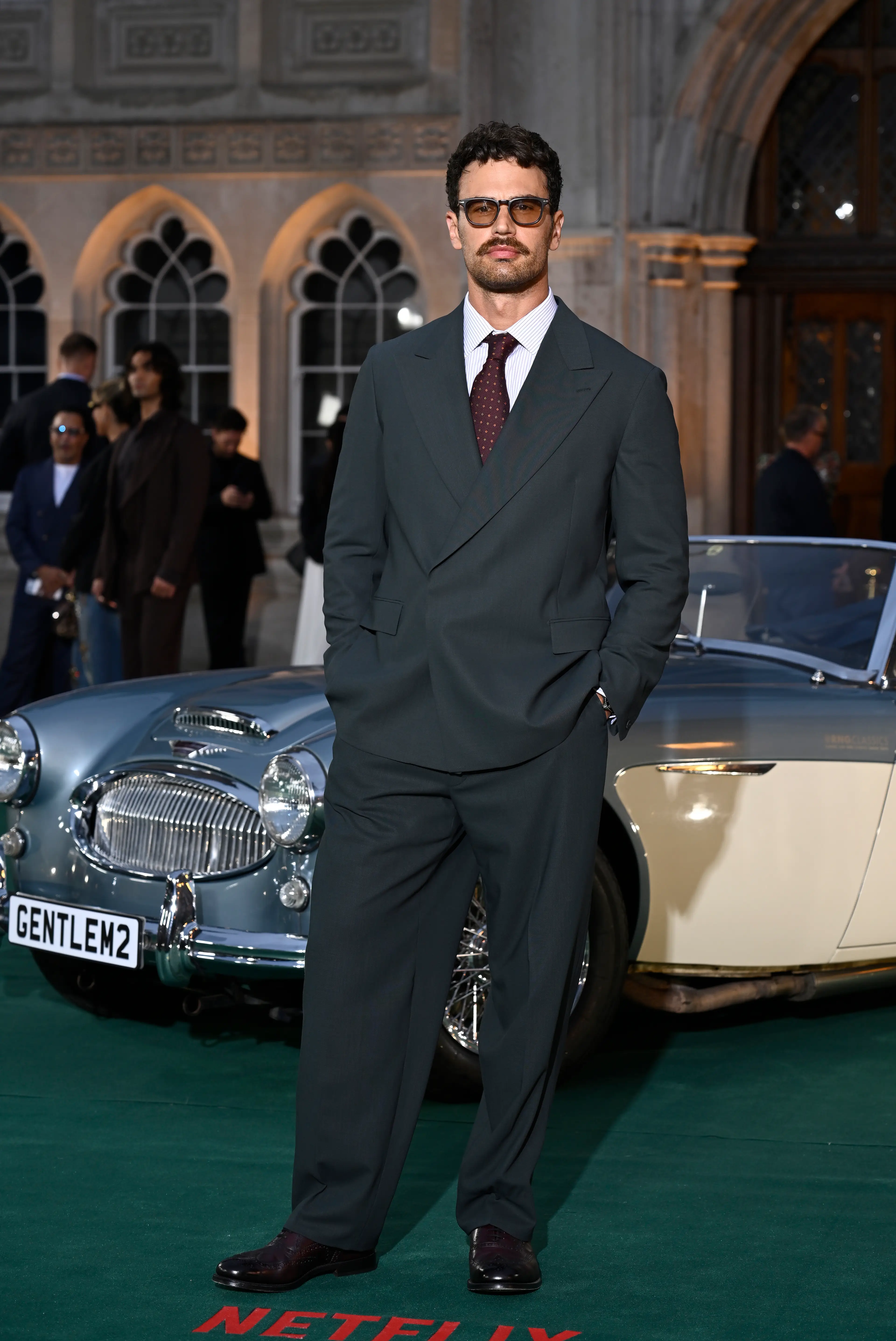 Theo James has addressed the rumours that Meghan Markle may join The Gentlemen in the third season (Getty Images/Gareth Cattermole)