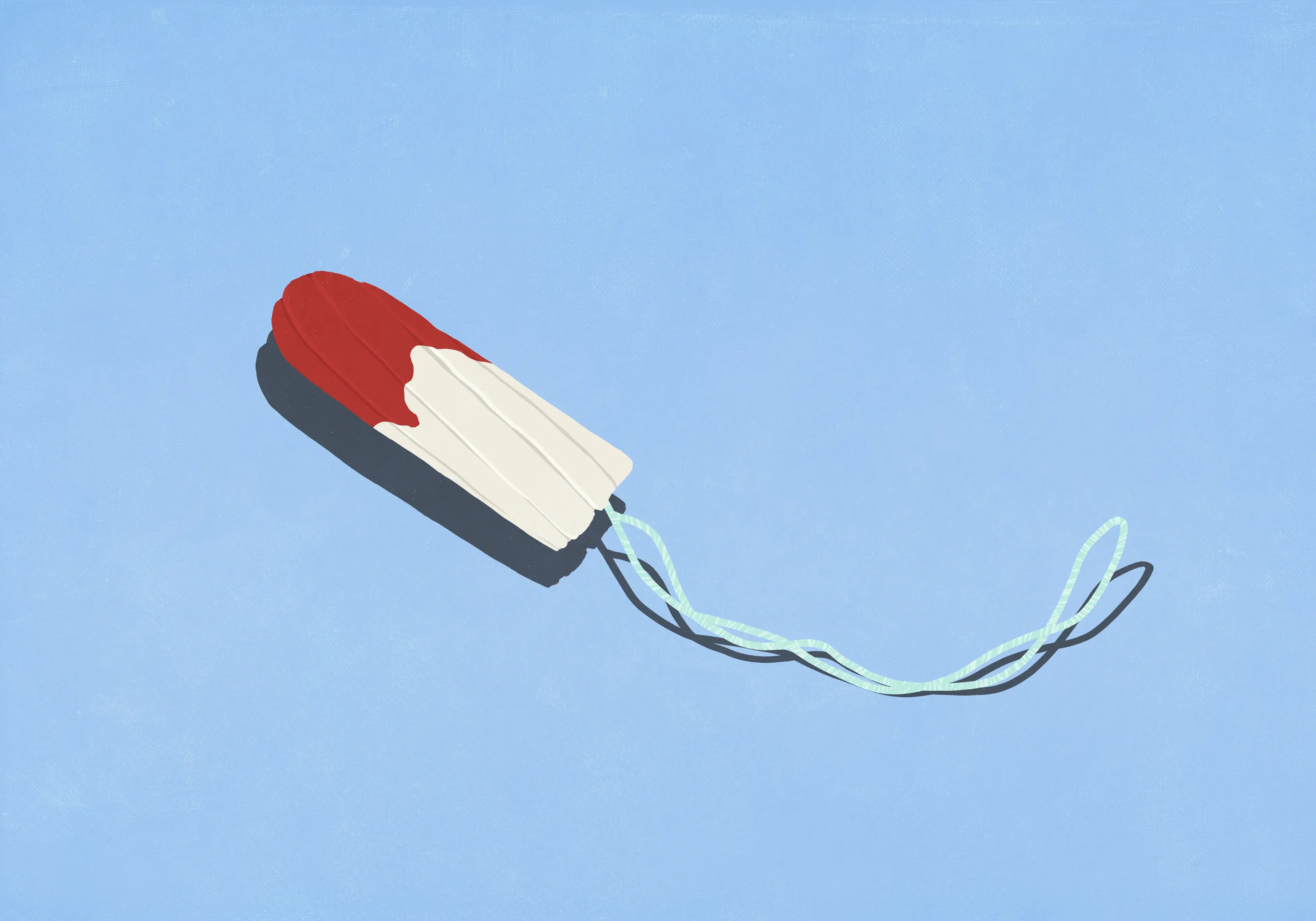 Bright red blood tends to indicate a healthy flow (Getty Stock Image)