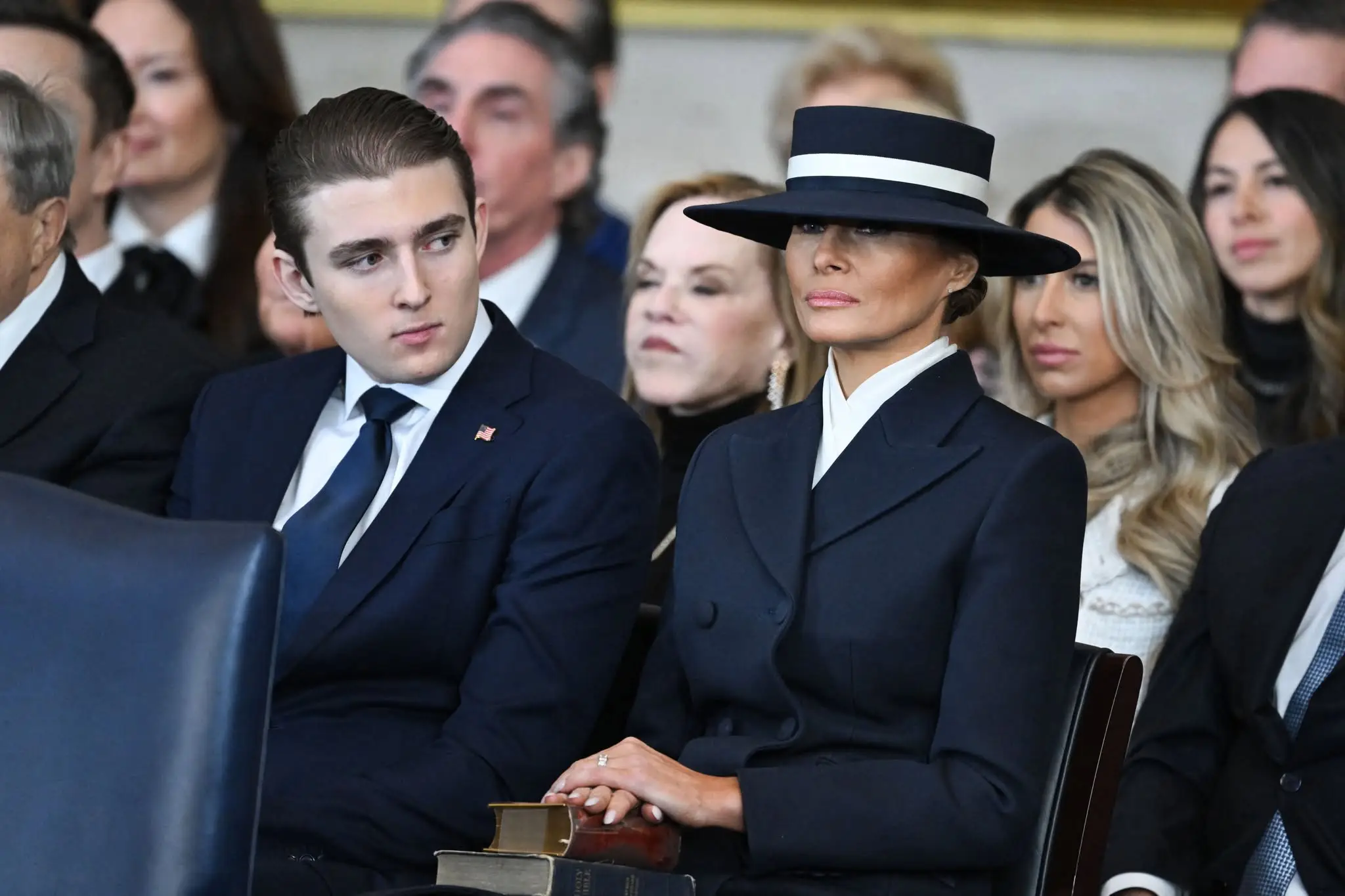 The birthright citizenship has left many questions about Barron Trump (SAUL LOEB/POOL/AFP via Getty Image)