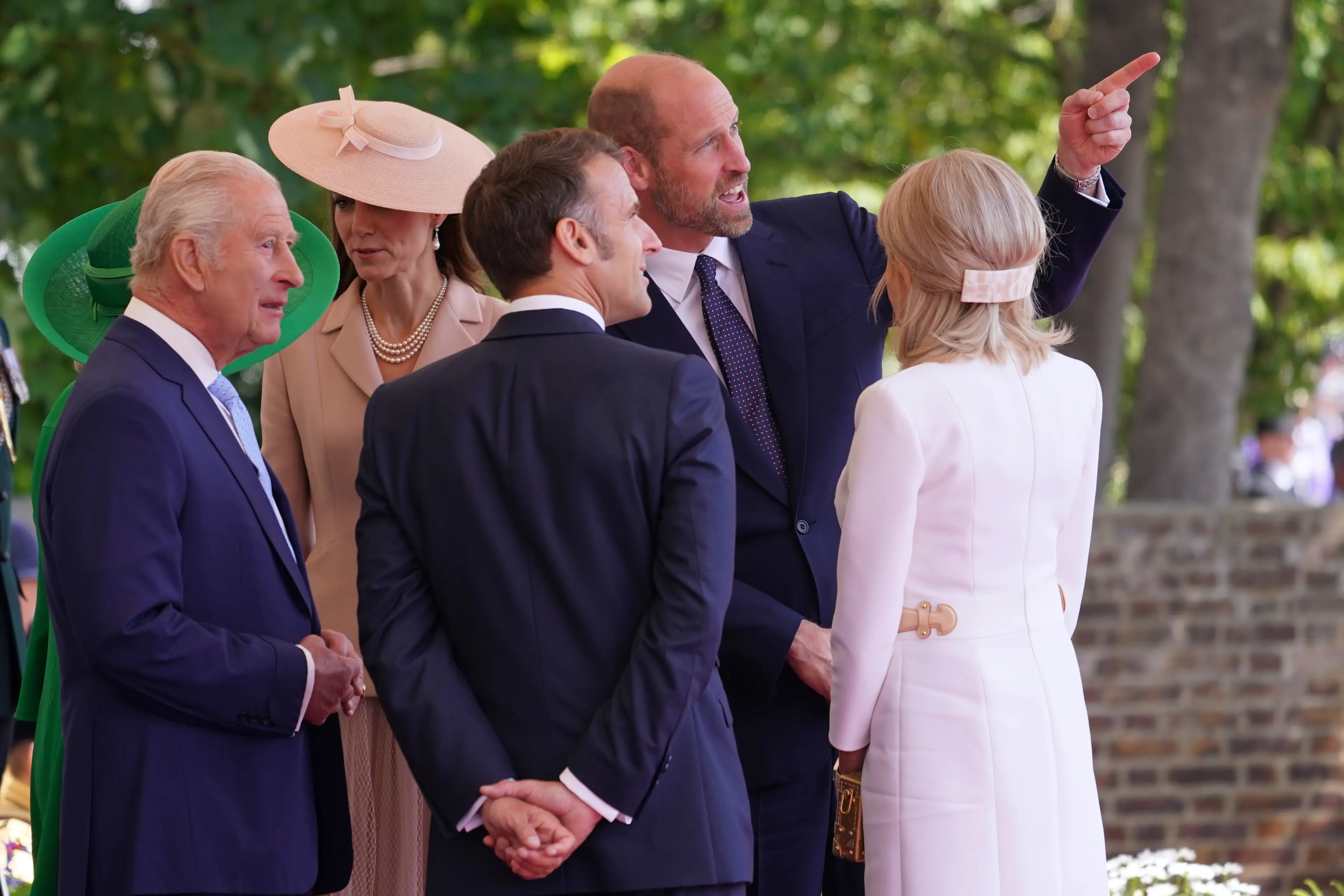 Macron and his wife have been visiting the UK this week (Alberto Pezzali - WPA Pool/Getty Images)