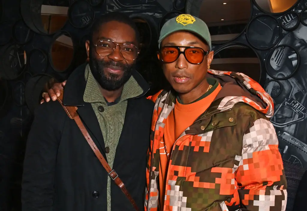 Pharrell has taken part in the red lens trend (Dave Benett/Getty Images for Focus Features)